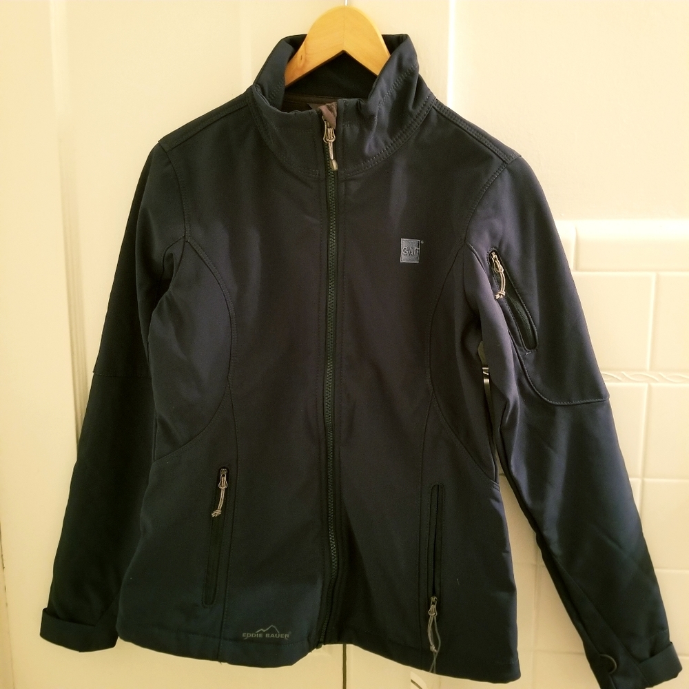 Eddie Bauer Forest Green Soft Shell Jacket